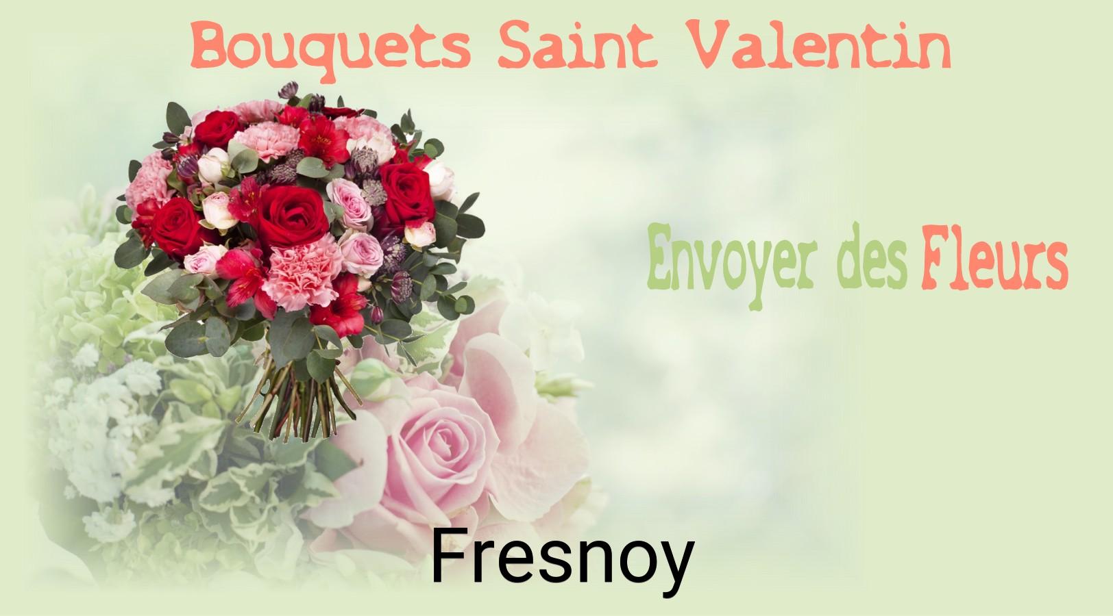 Roses de Saint-Valentin livrées à Fresnoy